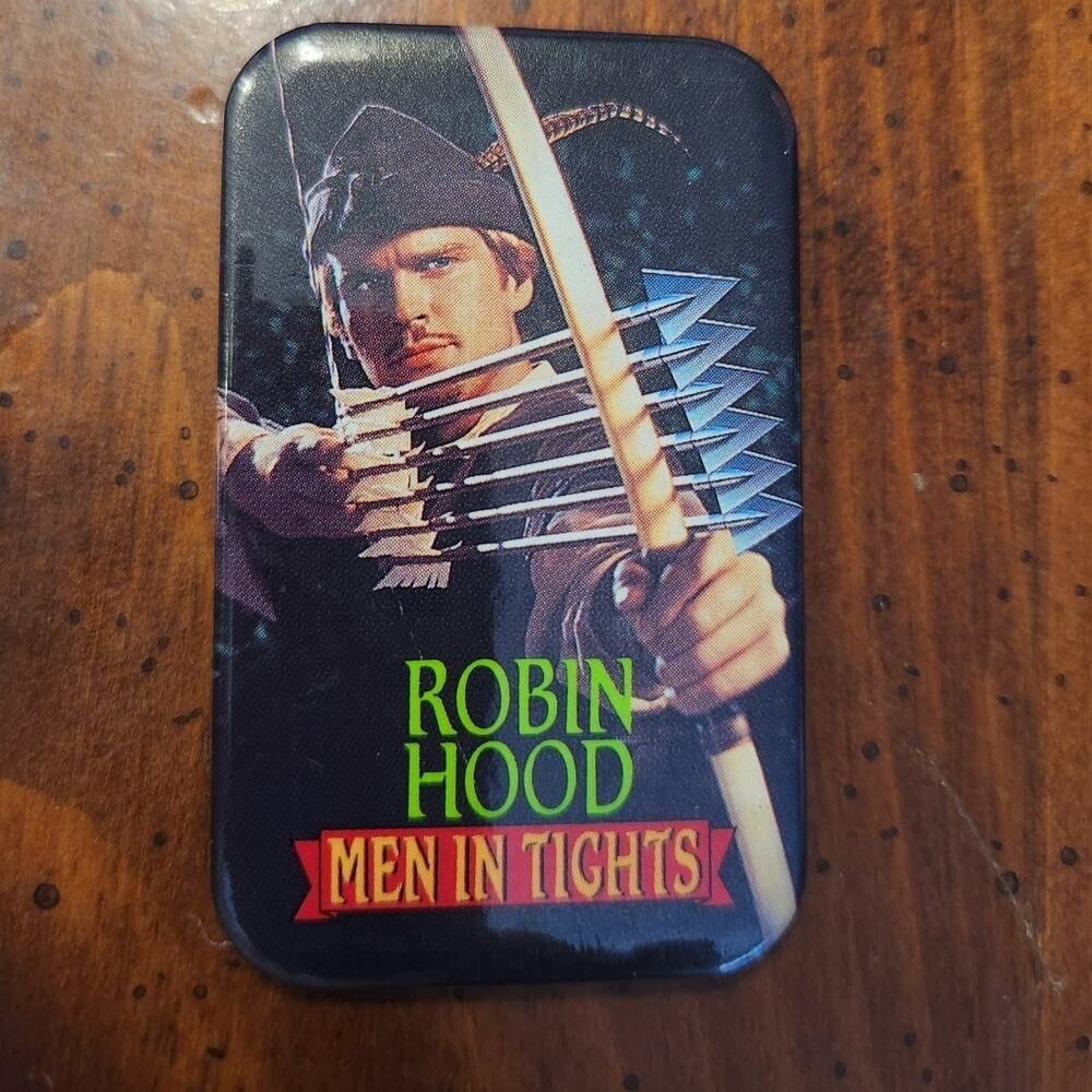 1993 20th Century Fox "Robin Hood:‎ Men in Tights" Promo Movie Pin Back NWOT